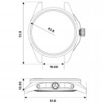 Rokas pulkstenis AVIATOR V.3.39.0.342.5 AVIATOR V.3.39.0.342.5