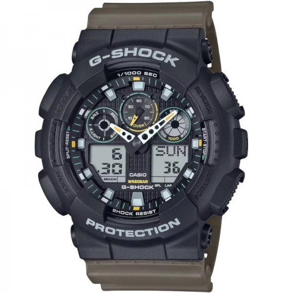 Наручные часы Casio G-SHOCK GA-100TU-1A3ER Casio G-SHOCK GA-100TU-1A3ER