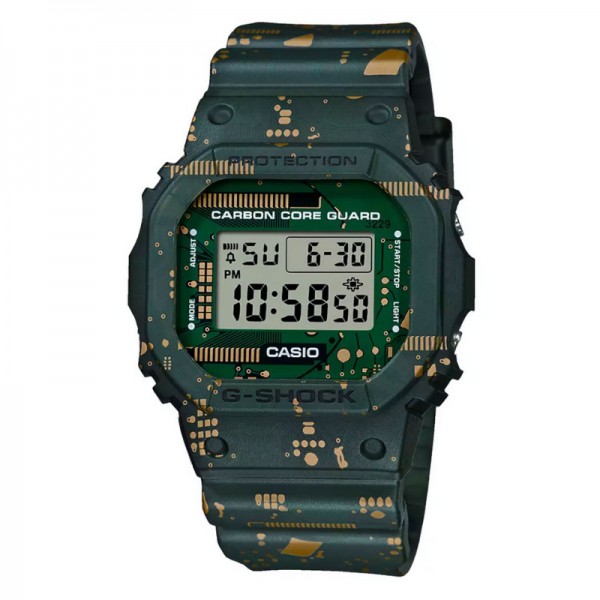 Rokas pulkstenis Casio G-SHOCK DWE-5600CC-3ER CIRCUIT BOARD CAMOUFLAGE SERIES LIMITED EDITION Rokas pulkstenis Casio G-SHOCK DWE-5600CC-3ER CIRCUIT BOARD CAMOUFLAGE SERIES LIMITED EDITION