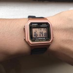 Rokas pulkstenis Casio W-217HM-5AVEF Rokas pulkstenis Casio W-217HM-5AVEF