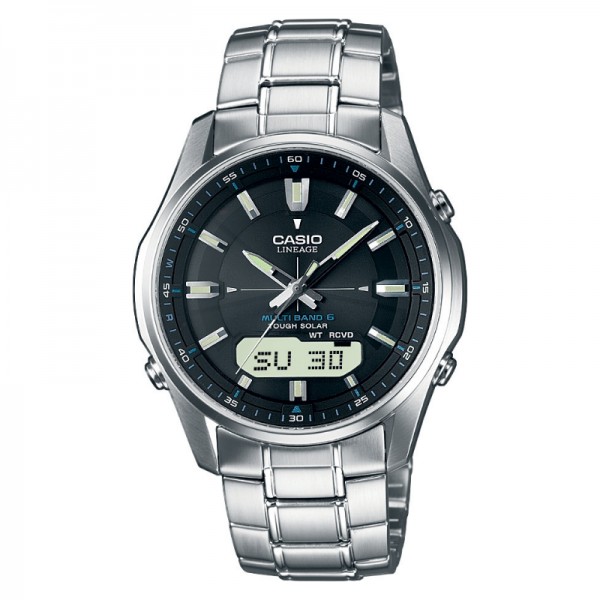 Rokas pulkstenis Casio WAVECEPTOR Solar Radio Controlled LCW-M100DSE-1AER
