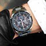 Wristwatch Casio EDIFICE Solar Radio Controlled EQW-A1200DB-1AER Wristwatch Casio EDIFICE Solar Radio Controlled EQW-A1200DB-1AER