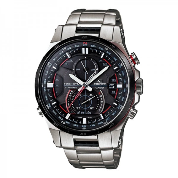 Wristwatch Casio EDIFICE Solar Radio Controlled EQW-A1200DB-1AER Wristwatch Casio EDIFICE Solar Radio Controlled EQW-A1200DB-1AER