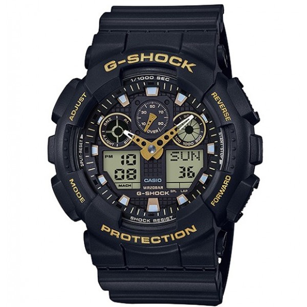 Часы Casio G-Shock GA-100GBX-1A9ER Часы Casio G-Shock GA-100GBX-1A9ER