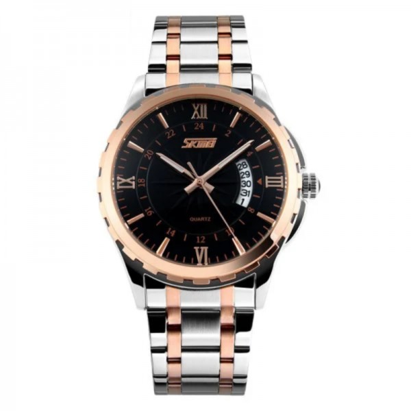 Rokas pulkstenis Skmei 9069CS gold black dial Rokas pulkstenis Skmei 9069CS gold black dial