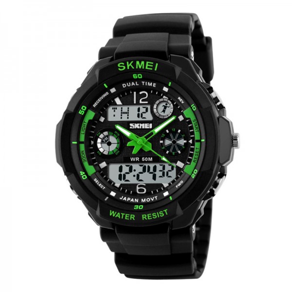 Rokas pulkstenis Skmei 1060 kids green Rokas pulkstenis Skmei 1060 kids green