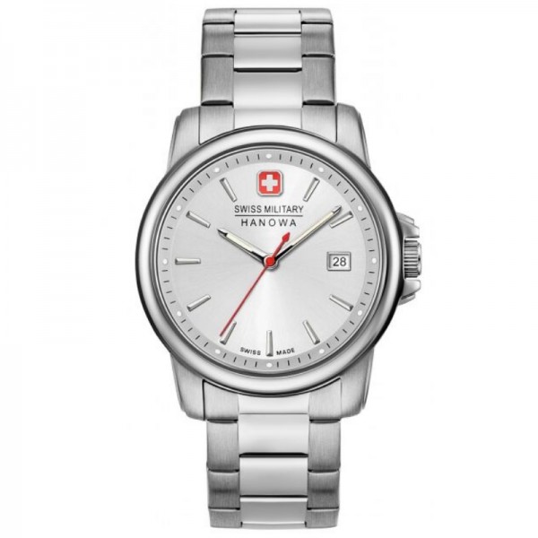 Rokas pulkstenis Swiss Military Swiss Rock Silver 06-5231.7.04.001.10 Rokas pulkstenis Swiss Military Swiss Rock Silver 06-5231.7.04.001.10