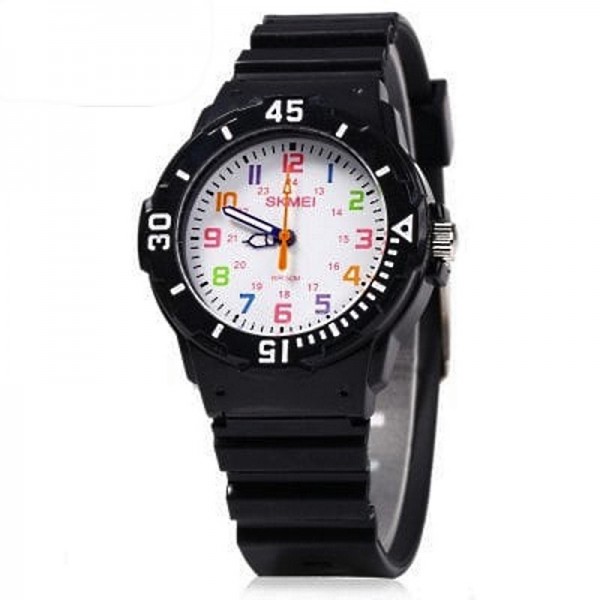 Rokas pulkstenis SKMEI AD1043C Kids Black Rokas pulkstenis SKMEI AD1043C Kids Black