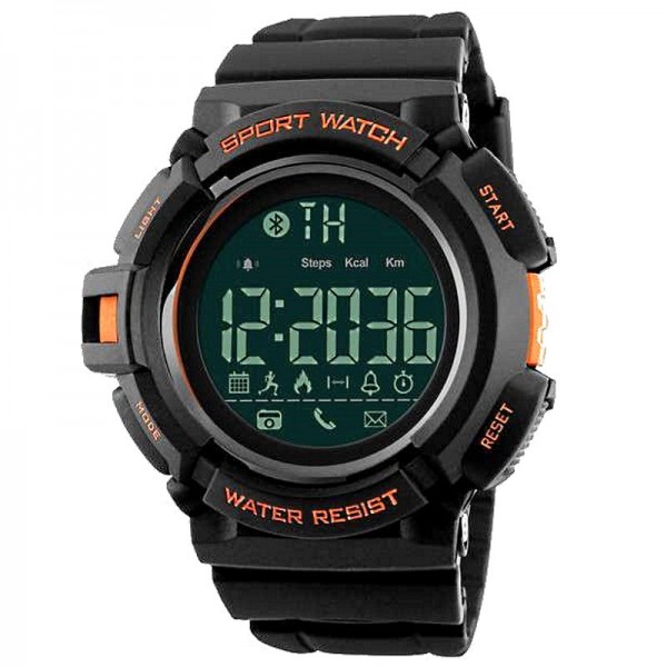 Rokas pulkstenis SKMEI DG1245 BL Orange Bluetooth