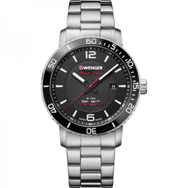 Rokas pulkstenis WENGER ROADSTER BLACK NIGHT CHRONO 01.1841.104 Rokas pulkstenis WENGER ROADSTER BLACK NIGHT CHRONO 01.1841.104