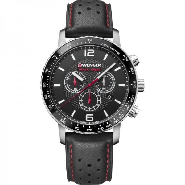Rokas pulkstenis WENGER ROADSTER BLACK NIGHT CHRONO 01.1843.101