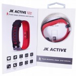 Rokas pulkstenis Jordan Kerr JK Active BK/RED