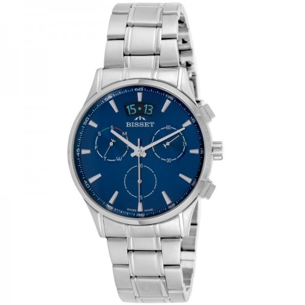 Rokas pulkstenis Bisset Lugano New BSDF34SIDX05AX Rokas pulkstenis Bisset Lugano New BSDF34SIDX05AX