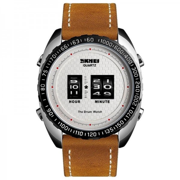 Wristwatch SKMEI Drum Roller Watch 1516 SIWTLTBN