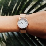 Rokas pulkstenis Millner Mini · Rose Pearl