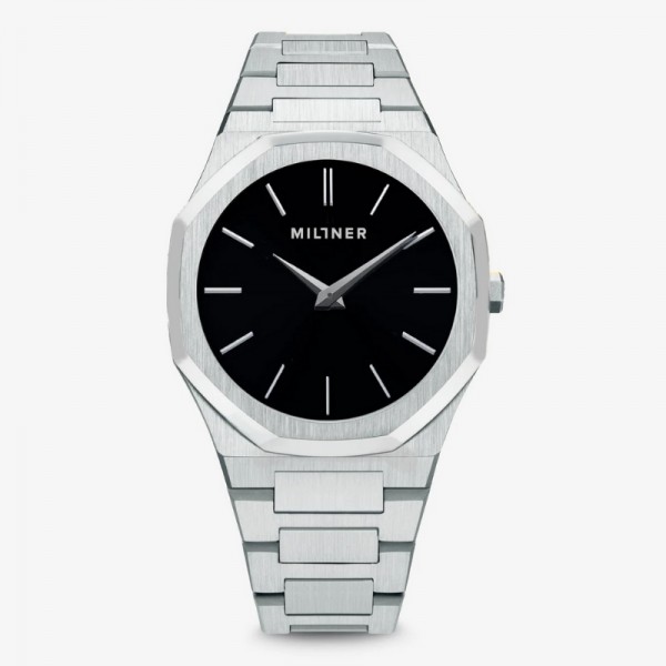 Wristwatch Millner Oxford  · Silver Black