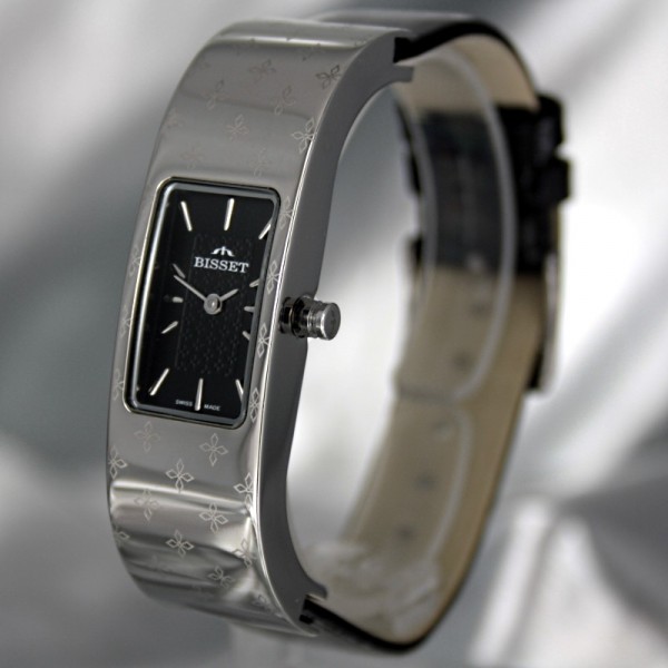 Wristwatch BISSET Miracle Steel BS25C22 LS BK BK Wristwatch BISSET Miracle Steel BS25C22 LS BK BK