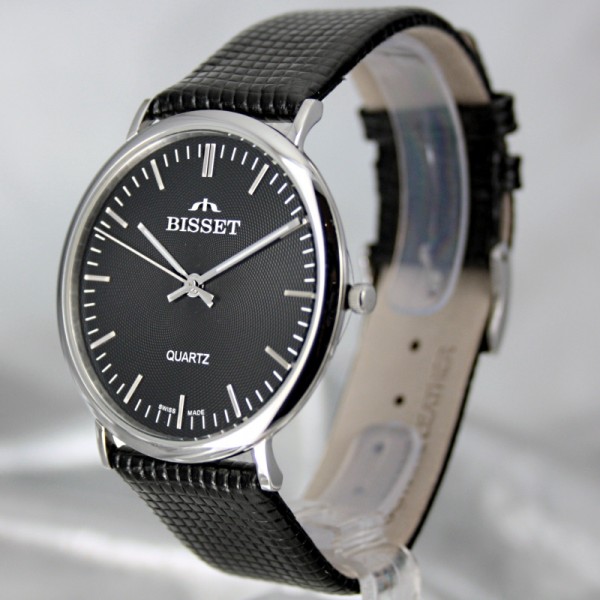 Wristwatch BISSET Slim Top BS25C50 MS BK BK Wristwatch BISSET Slim Top BS25C50 MS BK BK