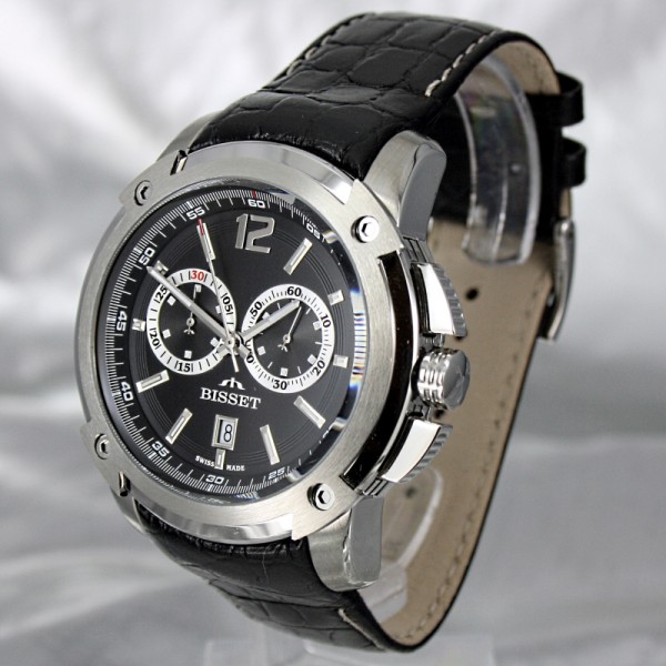Wristwatch BISSET Danfort BSCC72 MS BK BK