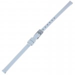 Watch strap BISSET BSAD38 white