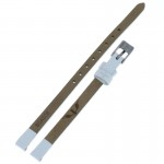 Watch strap BISSET BSAD38 white