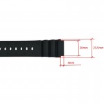Pulksteņu siksniņa CASIO 70612257