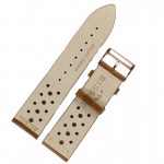 Watch strap BISSET BSCE63 Brown