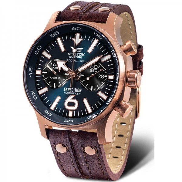 Wristwatch Vostok Europe Expedition North Pole-1 6S21-595B645LE
