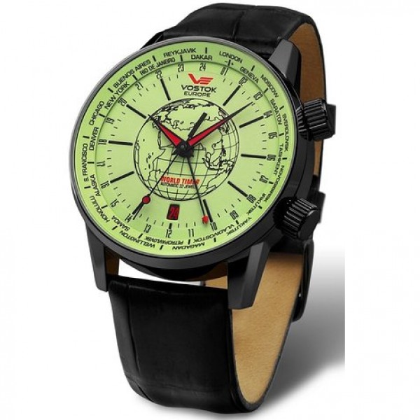Часы Vostok Europe World Timer Automatic 2426-5604240