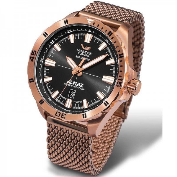 Часы Vostok Europe Almaz NH35A-320B259 BR Часы Vostok Europe Almaz NH35A-320B259 BR