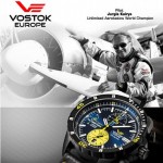 Часы Vostok-Europe „Pilot Jurgis Kairys. Unlimited Acrobatics“ - 6S11-320J362