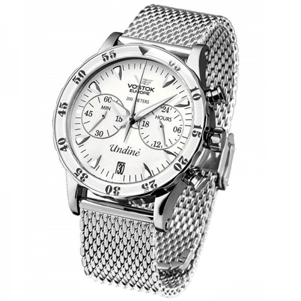 Wristwatch Vostok Europe Undinė VK64-515A524BR