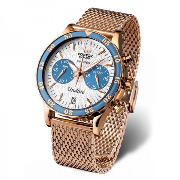 Wristwatch Vostok Europe Undinė VK64-515B527BR