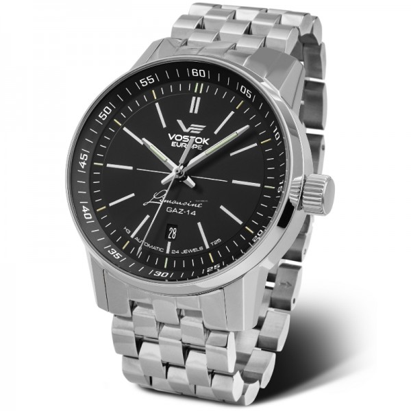 Wristwatch Vostok Europe GAZ 14 Limousine Tritium Automatic NH35A-565A595BR Wristwatch Vostok Europe GAZ 14 Limousine Tritium Automatic NH35A-565A595BR